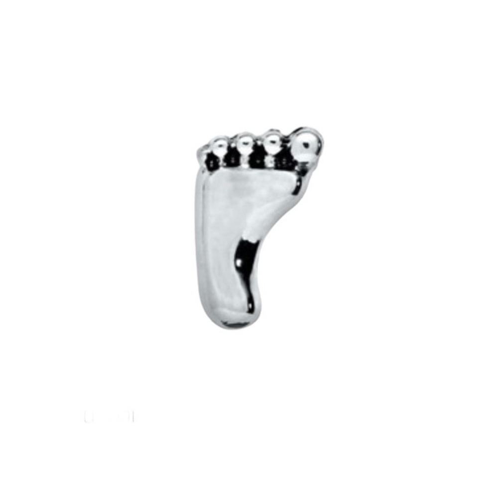 Footprint In The Sand Silver Origami Owl Charm